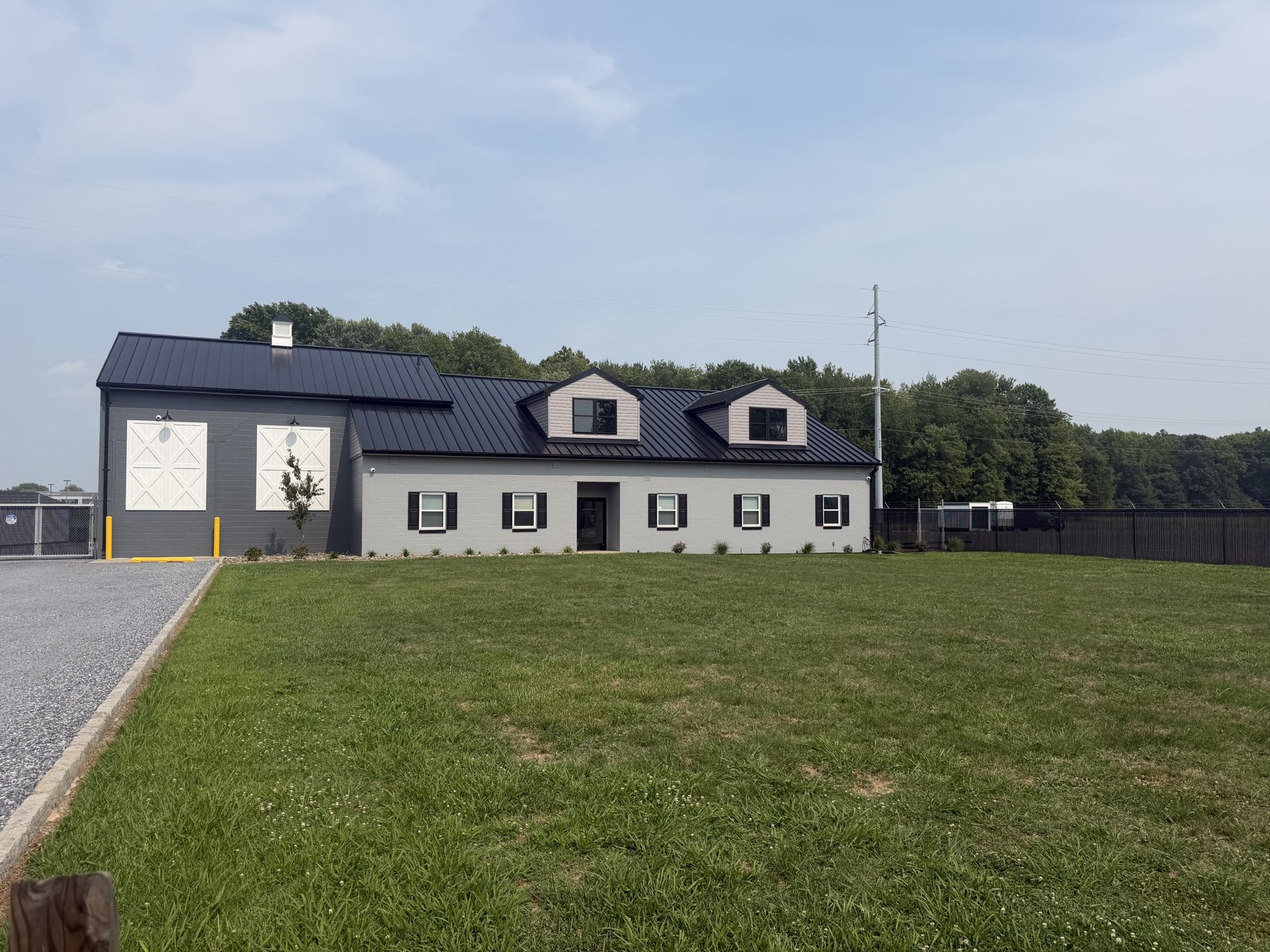 A Box Portable Storage office building at the secured Cambridge, Maryland storage facility